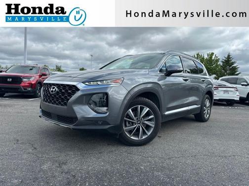 Machine Gray 2019 Hyundai SANTA FE 2.4 Limited
