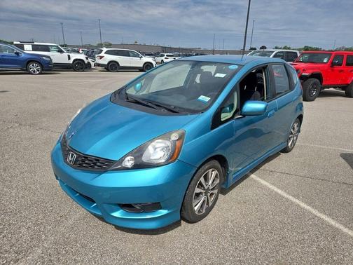 Blue Raspberry Metallic 2012 Honda Fit Sport