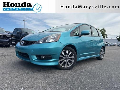 Blue Raspberry Metallic 2012 Honda Fit Sport