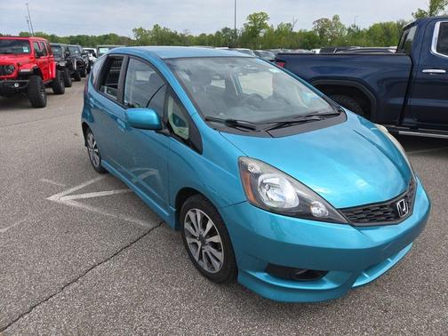 Blue Raspberry Metallic 2012 Honda Fit Sport