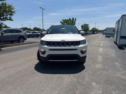 White Clearcoat 2018 Jeep Compass Limited