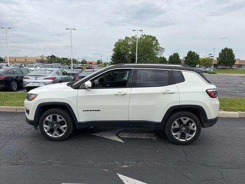 White Clearcoat 2018 Jeep Compass Limited