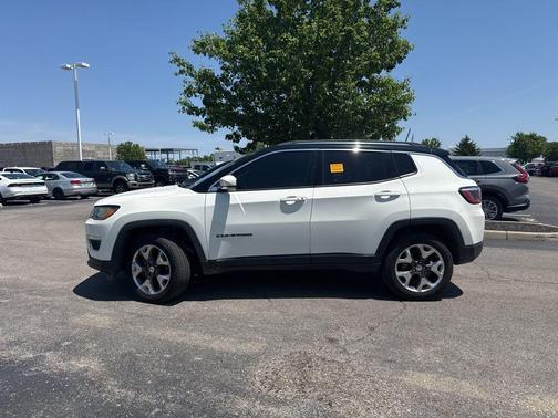 White Clearcoat 2018 Jeep Compass Limited
