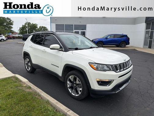 White Clearcoat 2018 Jeep Compass Limited