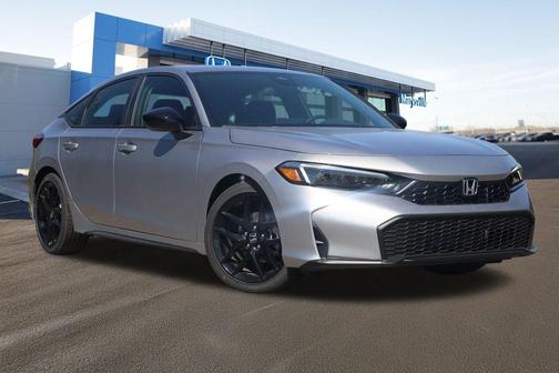 Silver Metallic 2026 Honda Civic Sport
