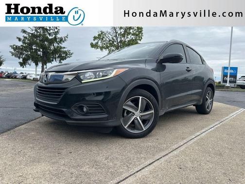 Crystal Black Pearl 2021 Honda HR-V EX