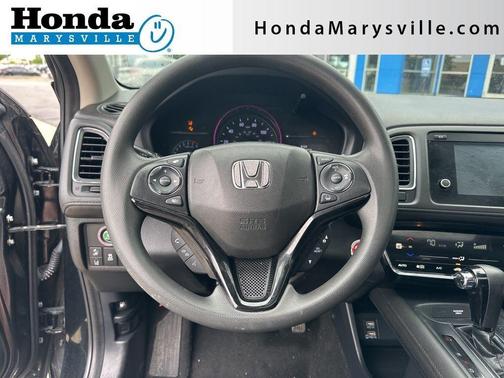 Crystal Black Pearl 2021 Honda HR-V EX