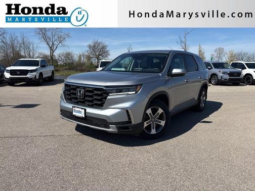 Lunar Silver Metallic 2025 Honda Pilot EX-L