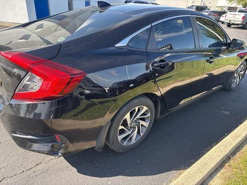 Crystal Black Pearl 2017 Honda Civic EX