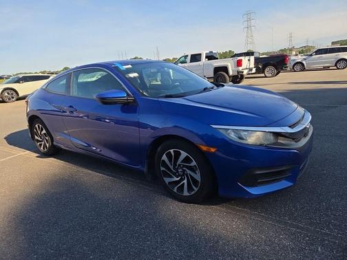 Aegean Blue Metallic 2018 Honda Civic LX