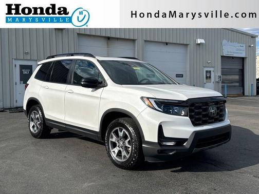 Platinum White Pearl 2023 Honda Passport TrailSport
