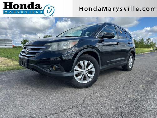 Crystal Black Pearl 2014 Honda CR-V EX-L