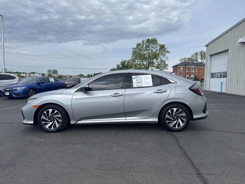 Lunar Silver Metallic 2018 Honda Civic LX