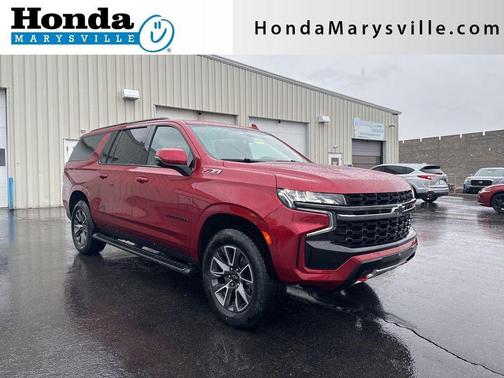 Cherry Red 2022 Chevrolet Suburban Z71