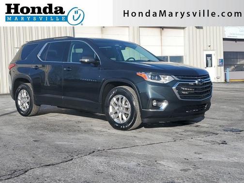 Graphite Metallic 2020 Chevrolet Traverse LT Leather SUV