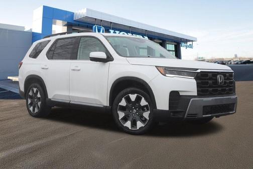 Platinum White 2026 Honda Pilot Elite
