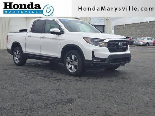 Platinum White Pearl 2025 Honda Ridgeline RTL