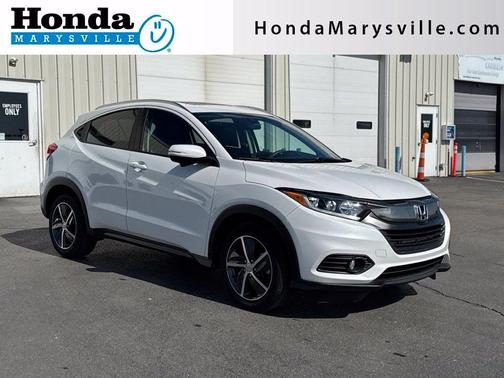 Platinum White Pearl 2022 Honda HR-V EX