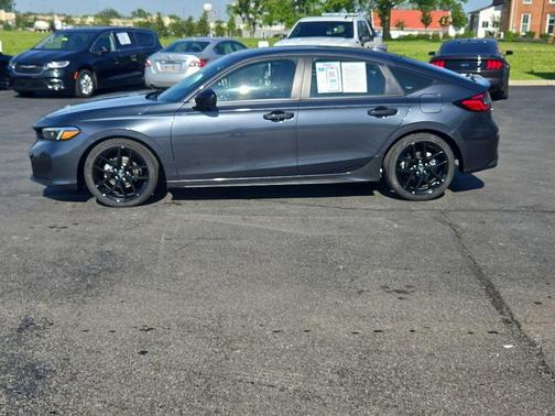 Meteorite Gray Metallic 2025 Honda Civic Sport