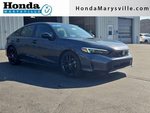 Meteorite Gray Metallic 2025 Honda Civic Sport