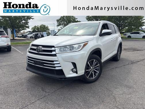 Blizzard Pearl 2019 Toyota Highlander XLE