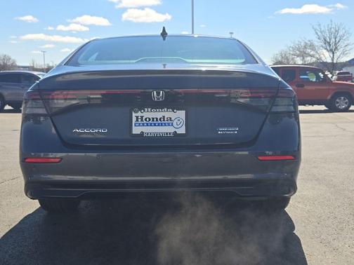 Meteorite Gray Metallic 2024 Honda Accord Hybrid Touring