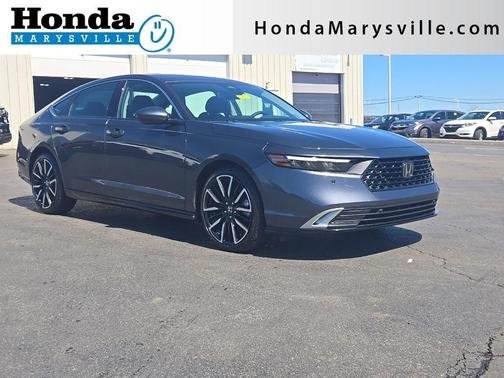 Meteorite Gray Metallic 2024 Honda Accord Hybrid Touring