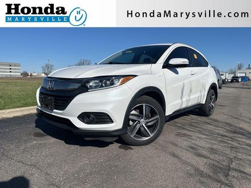 Platinum White Pearl 2022 Honda HR-V EX-L
