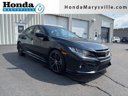Crystal Black Pearl 2021 Honda Civic Sport