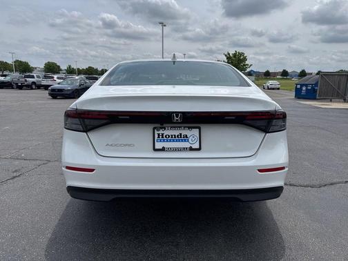Platinum White Pearl 2025 Honda Accord LX
