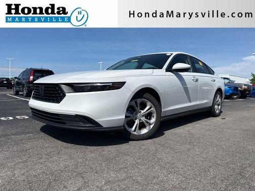 White 2025 Honda Accord LX