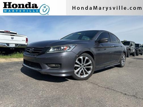 Modern Steel Metallic 2014 Honda Accord Sport