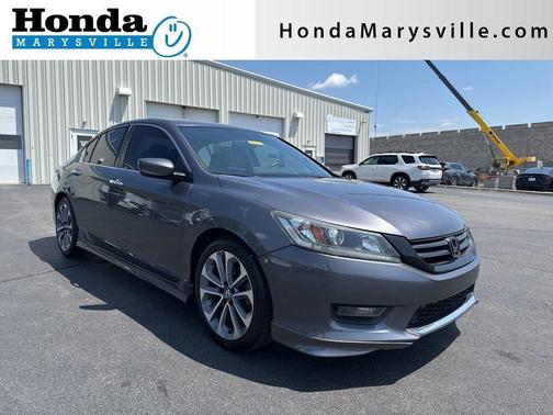 Modern Steel Metallic 2014 Honda Accord Sport