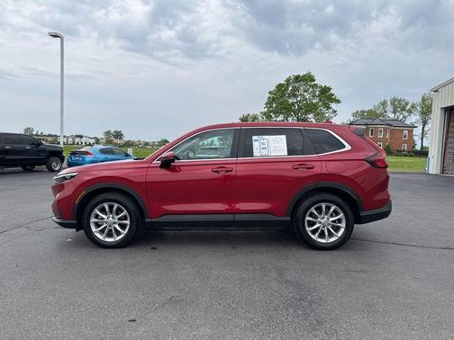 Radiant Red Metallic 2024 Honda CR-V EX