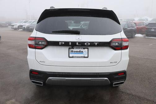 Platinum White 2026 Honda Pilot Elite