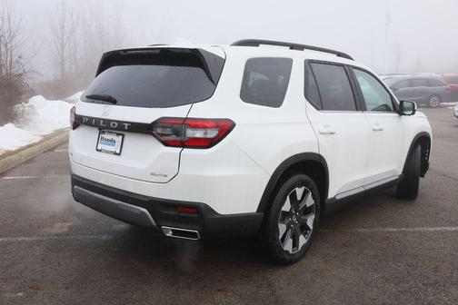 Platinum White 2026 Honda Pilot Elite