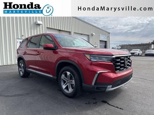 Radiant Red Metallic II 2025 Honda Pilot EX-L