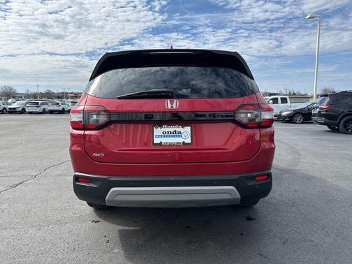 Radiant Red Metallic II 2025 Honda Pilot EX-L