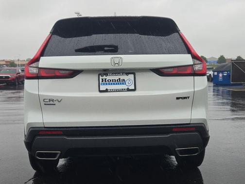 Platinum White Pearl 2023 Honda CR-V Hybrid Sport