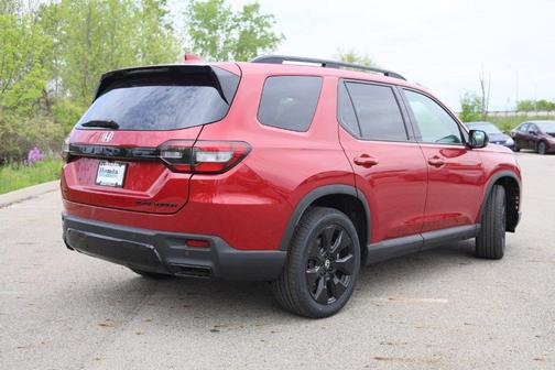 Radiant Red 2026 Honda Pilot Black Edition