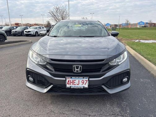 Modern Steel Metallic 2018 Honda Civic EX