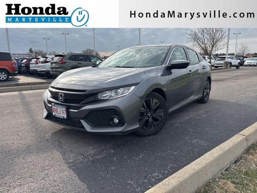 Modern Steel Metallic 2018 Honda Civic EX