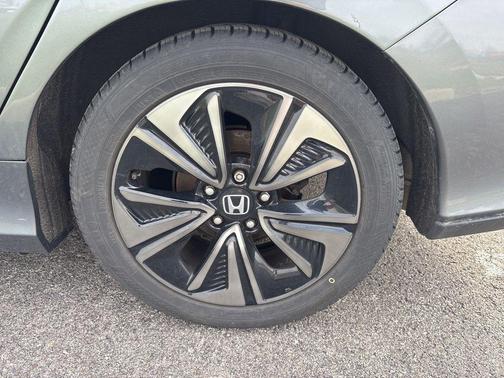 Modern Steel Metallic 2018 Honda Civic EX