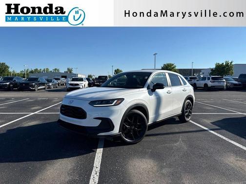 Platinum White Pearl 2025 Honda HR-V Sport