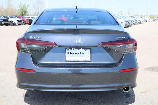 Gray Metallic 2026 Honda Civic Sport