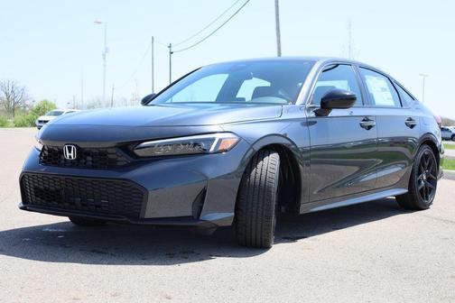 Gray Metallic 2026 Honda Civic Sport