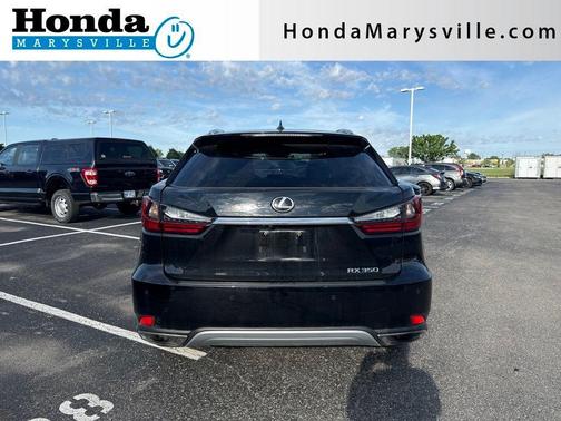 Obsidian Black 2020 Lexus RX 350 Base