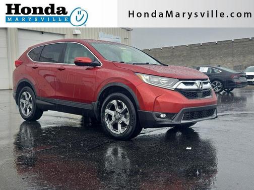 Molten Lava Pearl 2018 Honda CR-V EX