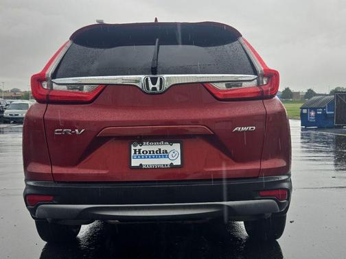 Molten Lava Pearl 2018 Honda CR-V EX