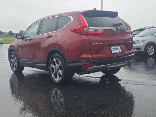 Molten Lava Pearl 2018 Honda CR-V EX